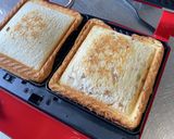 チーズトロトロ✨普通の定番ホットサンド作り方6写真