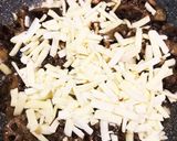 フライパンで蓮根と茄子のミートソース焼き作り方2写真