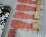 お弁当に♪厚揚げの肉巻き(市販タレ使用)作り方3写真