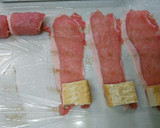 お弁当に♪厚揚げの肉巻き(市販タレ使用)作り方4写真