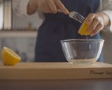 レモンアイス（ホワイトチョコ入り）作り方3写真