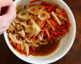 れんこんとえりんぎのヤミツキ炊き込みご飯作り方41写真