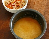 れんこんとえりんぎのヤミツキ炊き込みご飯作り方45写真