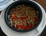 れんこんとえりんぎのヤミツキ炊き込みご飯作り方50写真
