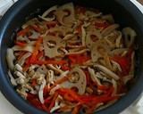 れんこんとえりんぎのヤミツキ炊き込みご飯作り方51写真