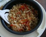 れんこんとえりんぎのヤミツキ炊き込みご飯作り方53写真