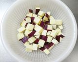 レンジで５分！薩摩芋入り☆かぼちゃサラダ作り方2写真
