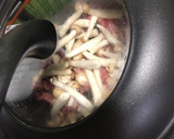 和蕎麦でしめじと豚こま切れ肉の焼きそば作り方2写真