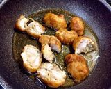 唐揚げ親子丼作り方2写真