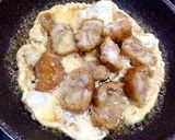 唐揚げ親子丼作り方3写真