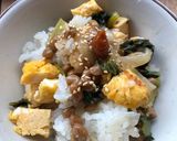 納豆と麻婆野菜のまぜご飯作り方5写真