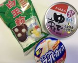 おから入り白玉クリームあんみつ作り方1写真