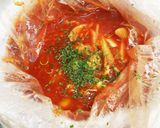 災害時の食事2…常温品でミネストローネ風作り方5写真
