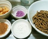 犬ご飯　紫芋×ナマズビッツ作り方1写真