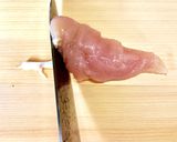 ささ身とえのき・パプリカの胡麻マヨ和え作り方1写真