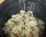 秋のきのこと野菜とベーコンのピラフ作り方4写真