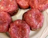 しいたけの肉詰め揚げ♪天ぷら粉に味付け♪作り方3写真