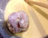 しいたけの肉詰め揚げ♪天ぷら粉に味付け♪作り方5写真