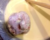 しいたけの肉詰め揚げ♪天ぷら粉に味付け♪作り方5写真