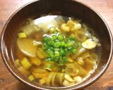 デトックスに有効　完熟梅味噌のお味噌汁作り方5写真