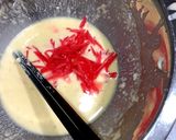 紅生姜をまとったちくわの天ぷら作り方2写真