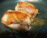 すき焼きたれ風肉巻き半熟たまご作り方3写真