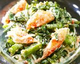 レンジ１分半！空芯菜の梅肉おかか和え作り方7写真
