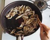 ワンパンで簡単♪濃厚きのこクリームパスタ作り方5写真