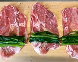 豚肉のほうれん草巻き＊とろりトマト煮込み作り方2写真