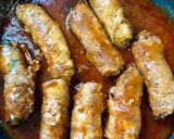 豚肉のほうれん草巻き＊とろりトマト煮込み作り方7写真