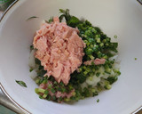 簡単！シーチキンと玉ねぎのかき揚げ♪作り方1写真