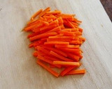 お手軽レンチン和風きんぴらそぼろ焼きそば作り方3写真