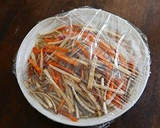 お手軽レンチン和風きんぴらそぼろ焼きそば作り方23写真