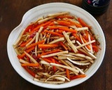 お手軽レンチン和風きんぴらそぼろ焼きそば作り方22写真