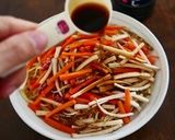 お手軽レンチン和風きんぴらそぼろ焼きそば作り方21写真
