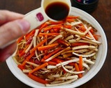 お手軽レンチン和風きんぴらそぼろ焼きそば作り方21写真