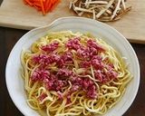 お手軽レンチン和風きんぴらそぼろ焼きそば作り方15写真