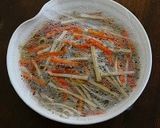 お手軽レンチン和風きんぴらそぼろ焼きそば作り方27写真