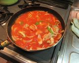 オナカにたまる鶏モモ肉のトマト煮作り方4写真