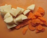 レンジで簡単★シャウエッセン味噌汁作り方1写真