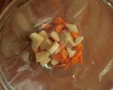 レンジで簡単★シャウエッセン味噌汁作り方2写真