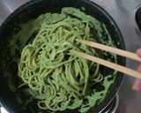 ほうれん草と豆腐のヘルシーパスタ＊作り方5写真