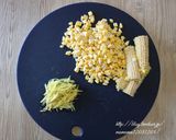 とうもろこしと生姜の炊き込みご飯。作り方1写真