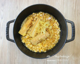 とうもろこしと生姜の炊き込みご飯。作り方2写真