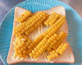 レンチンとうもろこしのゴロゴロ♪トースト作り方4写真