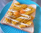 レンチンとうもろこしのゴロゴロ♪トースト作り方5写真