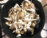 きのことしらたきのイタリアン炒め作り方1写真