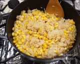 とうもろこしと生姜の炊き込みご飯。作り方4写真