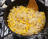 とうもろこしと生姜の炊き込みご飯。作り方4写真