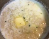 塩バター牛乳ラーメンのあんかけモヤシ乗せ作り方2写真